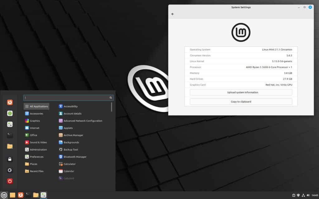 Successfully upgraded to Linux Mint 21.1 from Mint 21