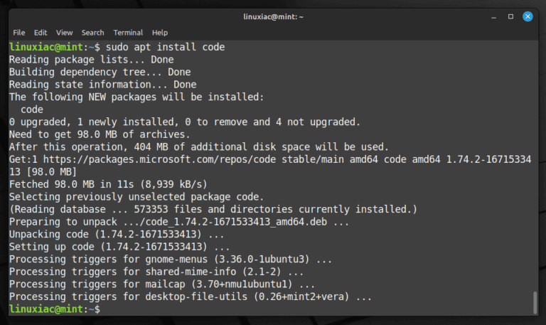 How to Install VS Code on Linux Mint in 5 Easy Steps