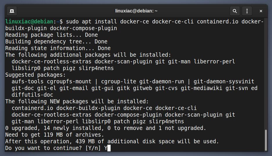 Install Docker on Debian 11 (Bullseye).