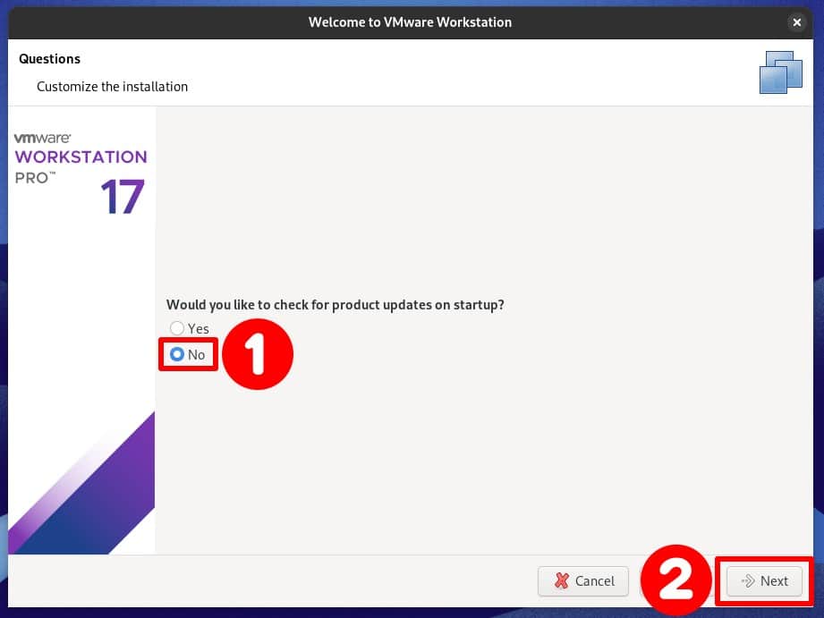 Enable/disable automatic check for updates.