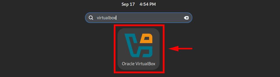 Running VirtualBox on Fedora 40.