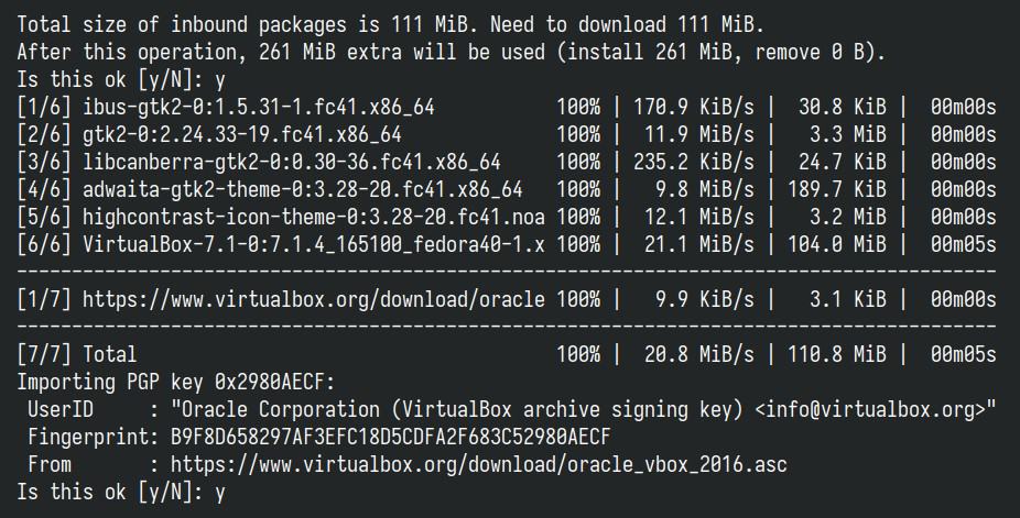 Accept VirtualBox's repo signing key