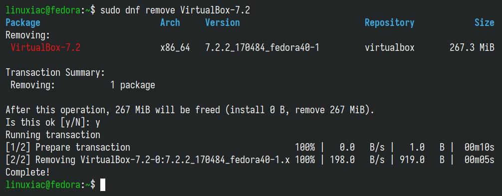 Uninstall VirtualBox.