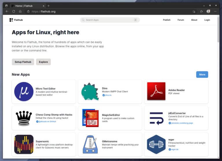 The New Flathub is Here: Discover a World of Apps with Ease