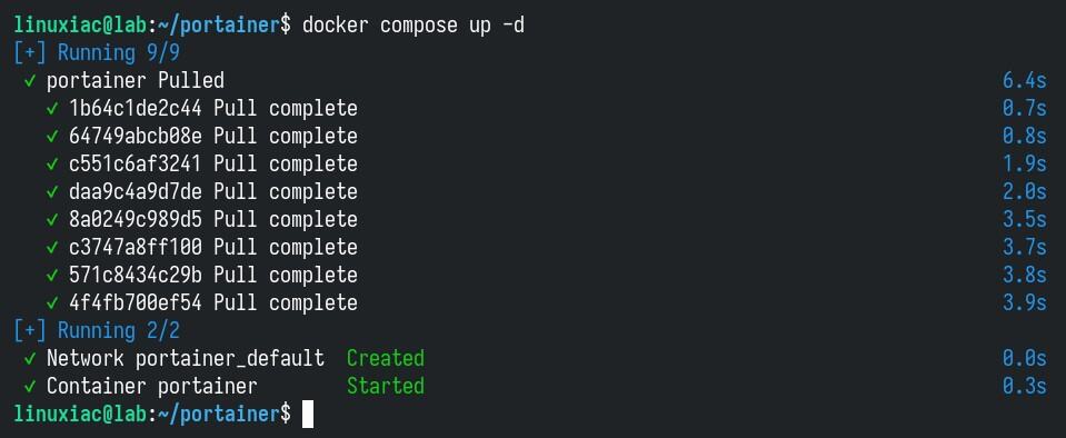 Install Portainer CE on Linux.