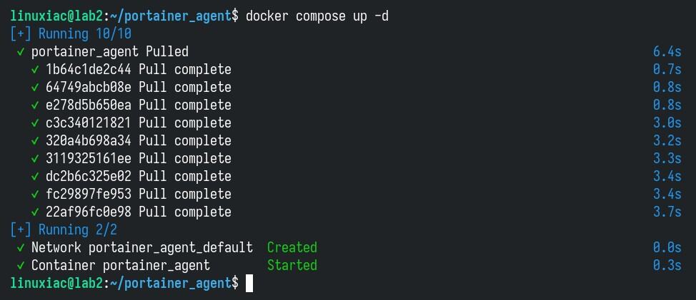 Deploying Poratiner Agent on a remote Docker host.