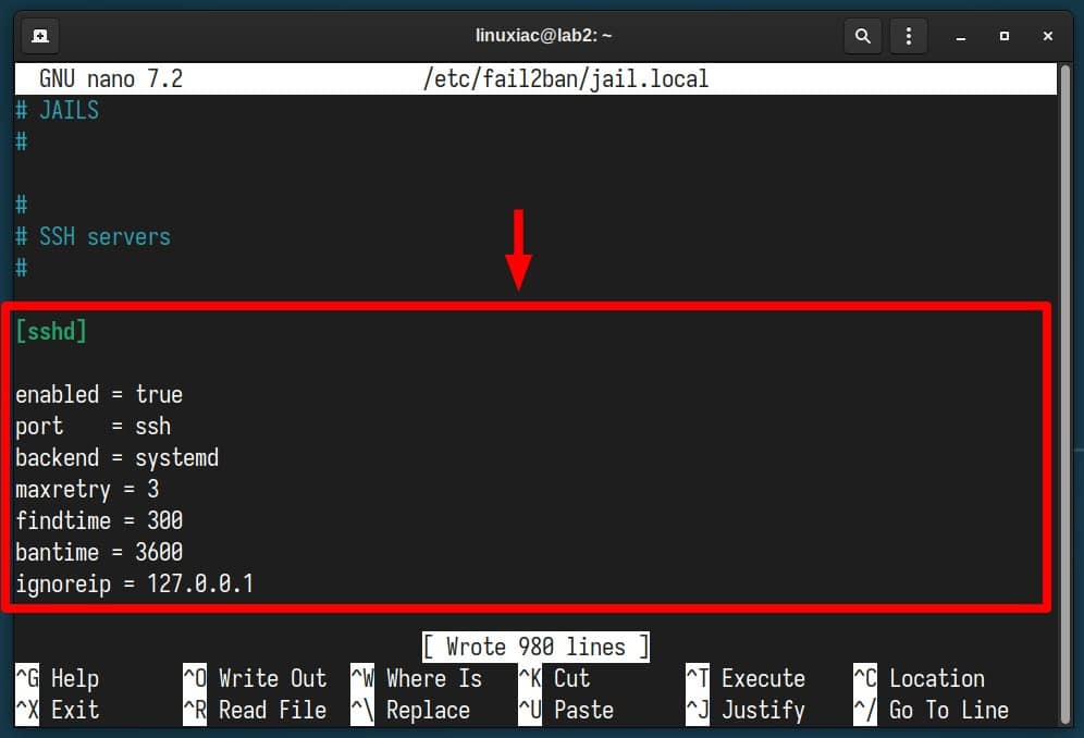 Configuring Fail2Ban