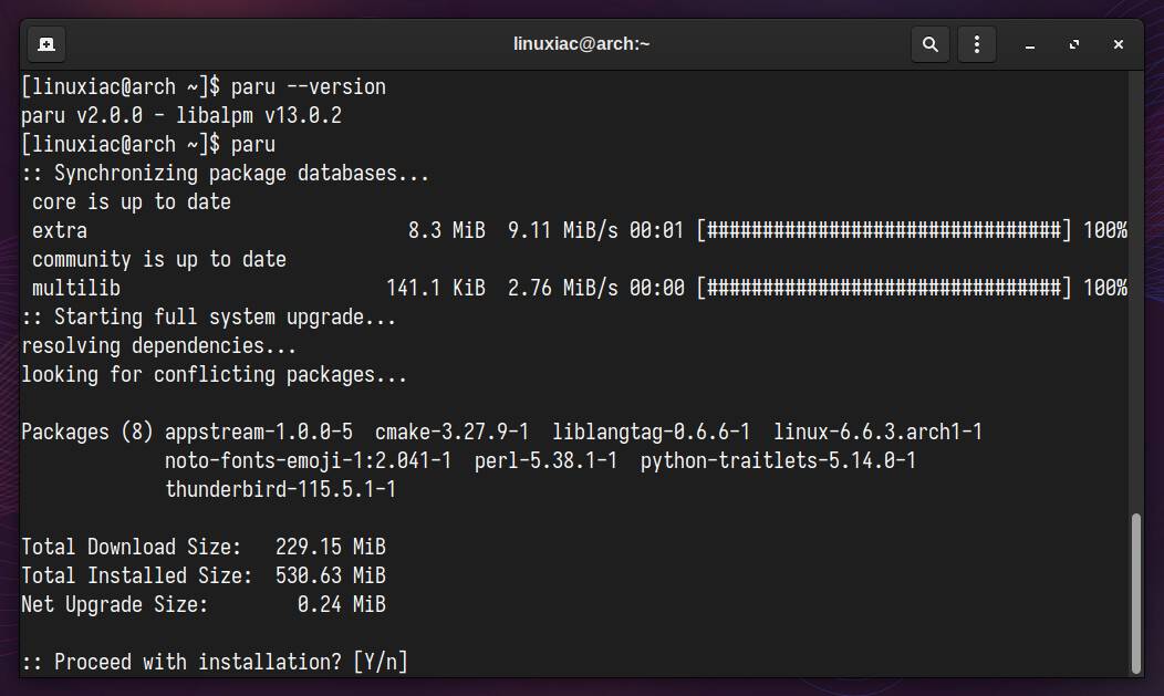 Paru 2.0 Arch’s AUR Helper Is a Major Update After Long Hiatus