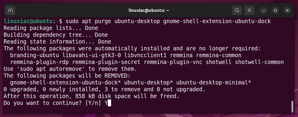 Remove Ubuntu-specific packages.