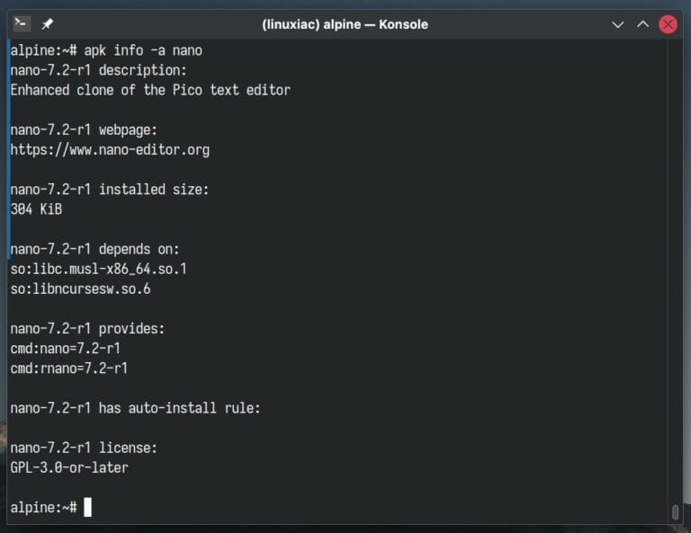 Alpine User's Guide to APK How to Manage Packages