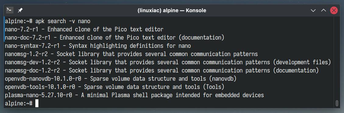 Alpine User's Guide to APK: How to Manage Packages