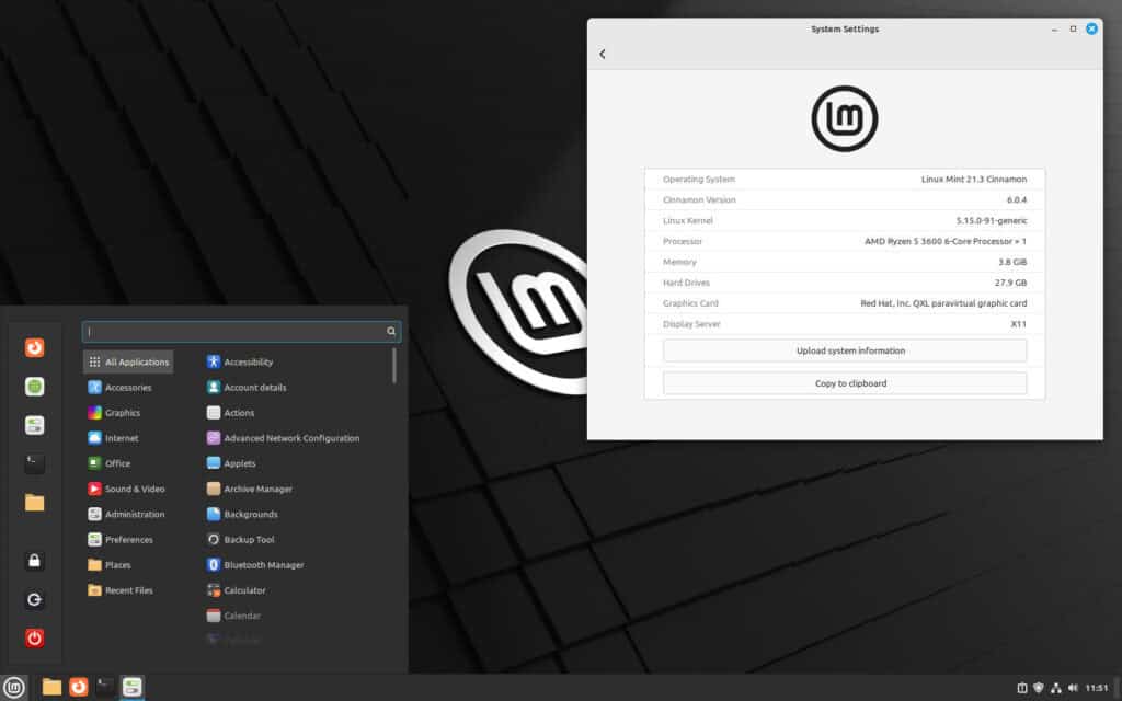 Successfully upgraded to Linux Mint 21.3 from 21.2.