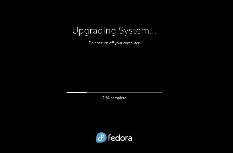 Upgrading to Fedora 43 from Fedora 42.