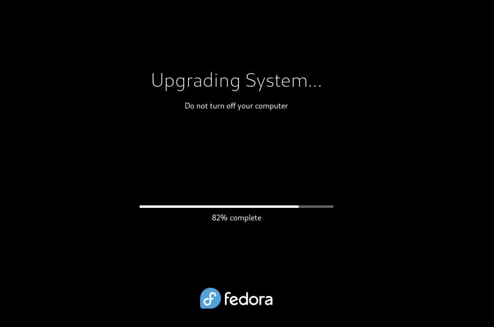 Upgrading to Fedora 41 from Fedora 40.