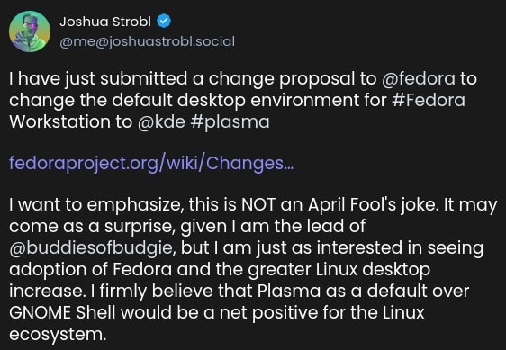 Joshua Strobl's proposal.