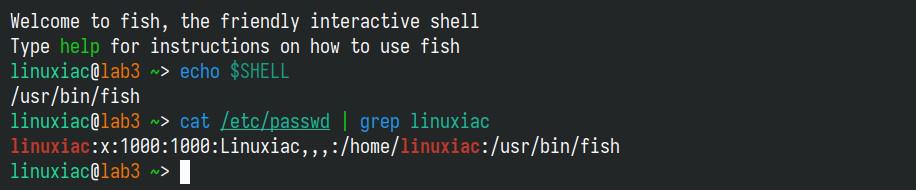 Permanently transitioning to a new Linux shell.