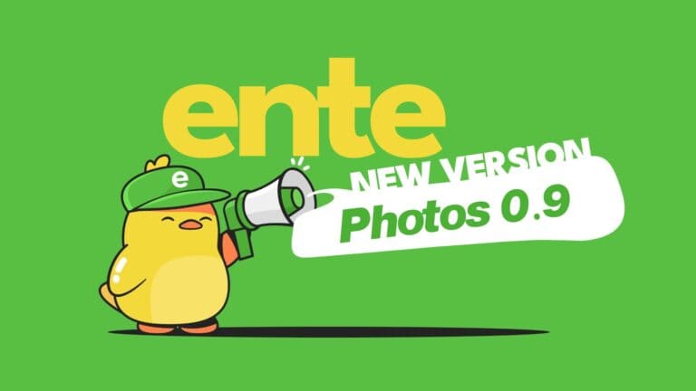 Ente Photos 0.9 Unveils Offline Video Editor