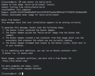 How to Install Docker on Arch Linux: A Step-by-Step Guide