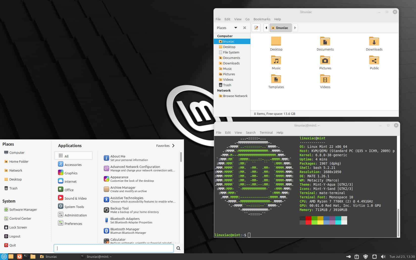 Linux Mint 22 