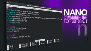 Nano 8.1 Command-Line Text Editor Released, Here’s What’s New