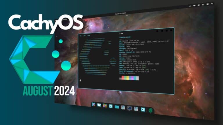 CachyOS August Update Brings Open NVIDIA Modules and COSMIC DE