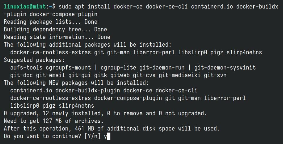 Install Docker on Linux Mint 22.