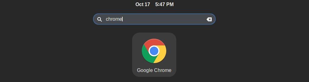 Launching Google Chrome.