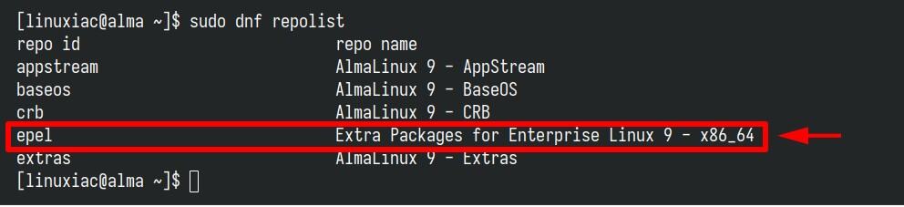 List installed and enabled repos on an Enterprise Linux system.