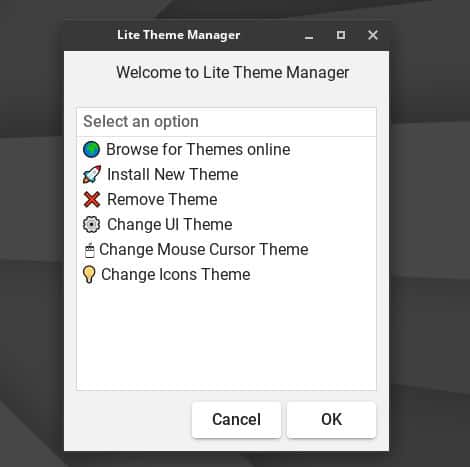 Lite Theme Manager