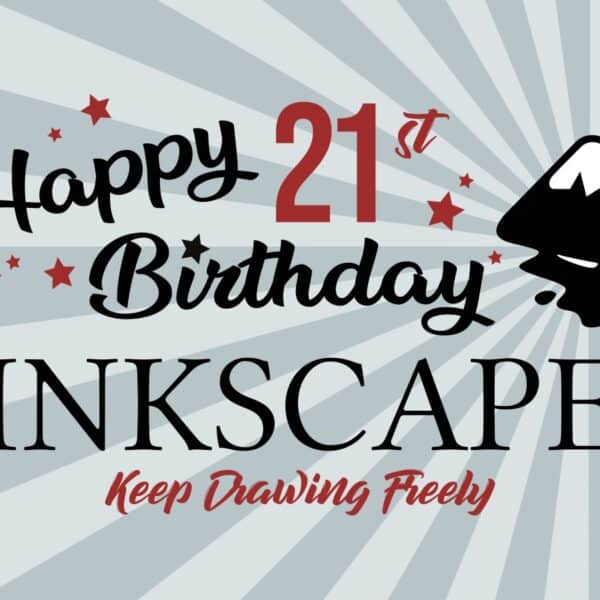 Inkscape Turned 21, Happy Birthday!