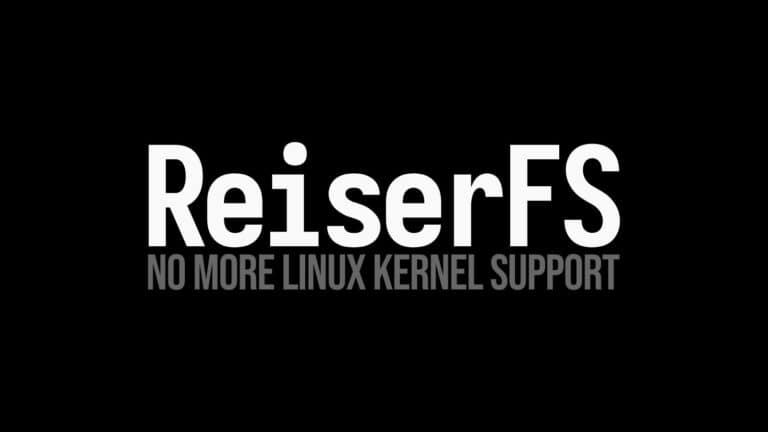 ReiserFS Reaches Its Final Chapter