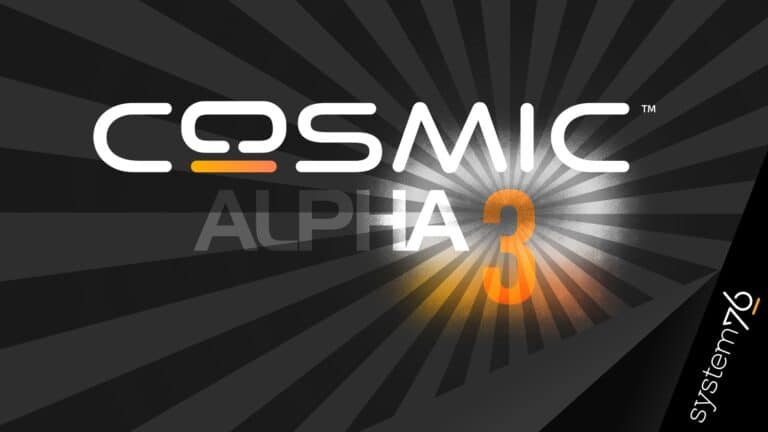 COSMIC Desktop Alpha 3 Released, Here’s What’s New