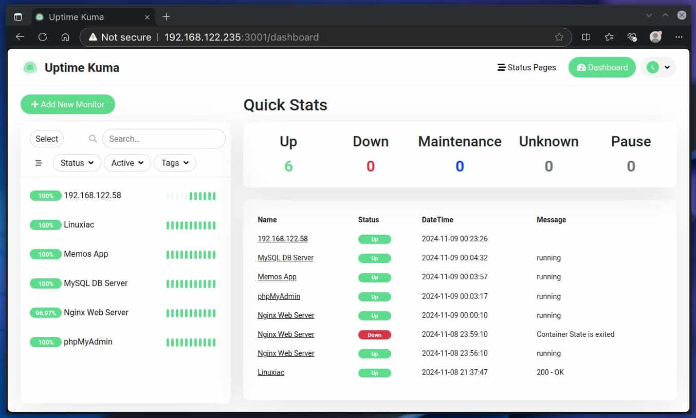 Uptime Kuma Docker Setup Guide: Installation and Configuration