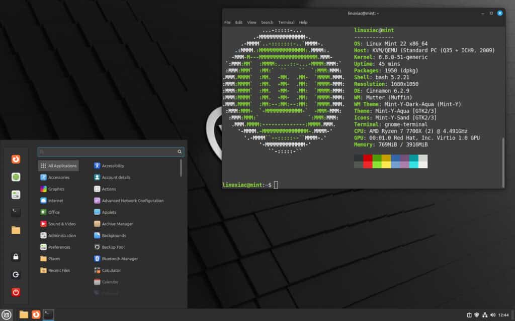 Linux Mint 22