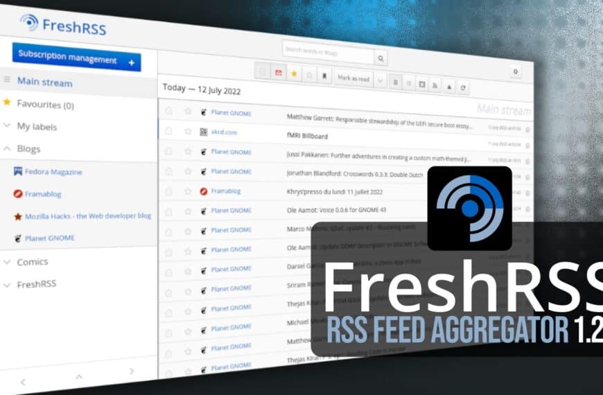 FreshRSS 1.25: Enhanced UI, Improved Search, and Better Database Support