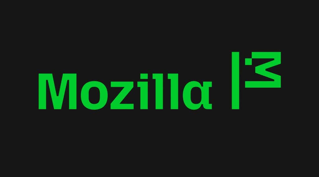 Mozilla's new logo.