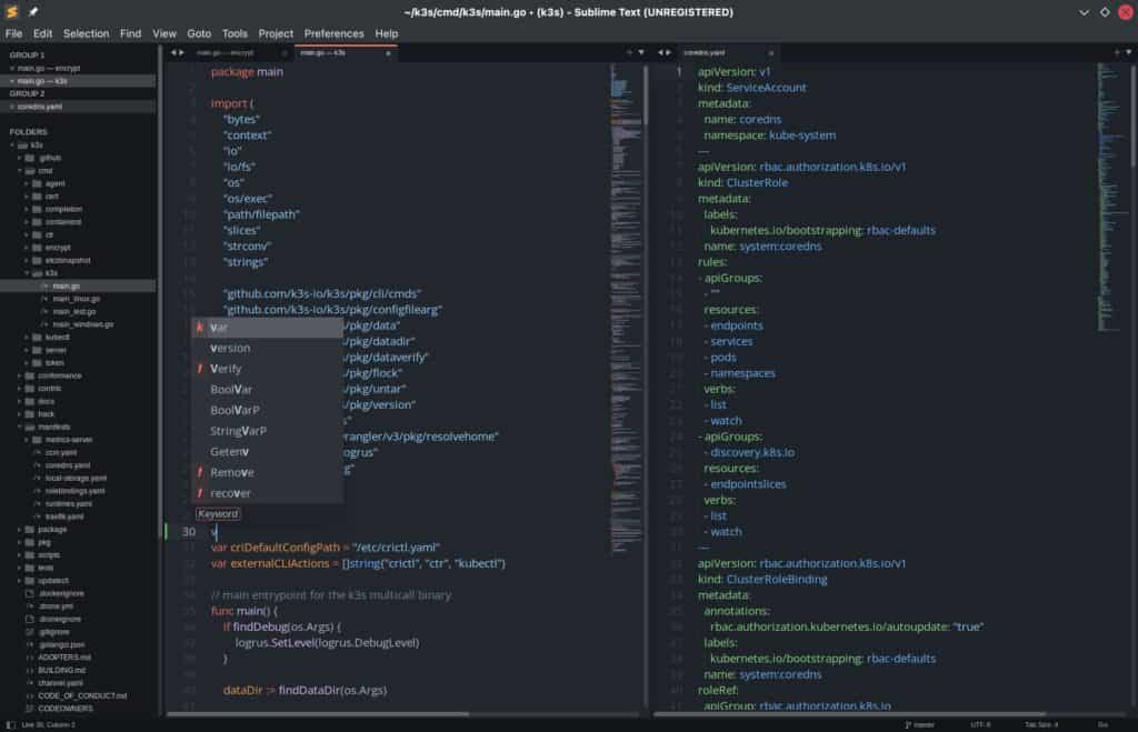 Sublime Text 4 Build 4186