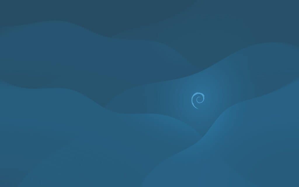 Debian 13 'Trixie' default wallpaper.