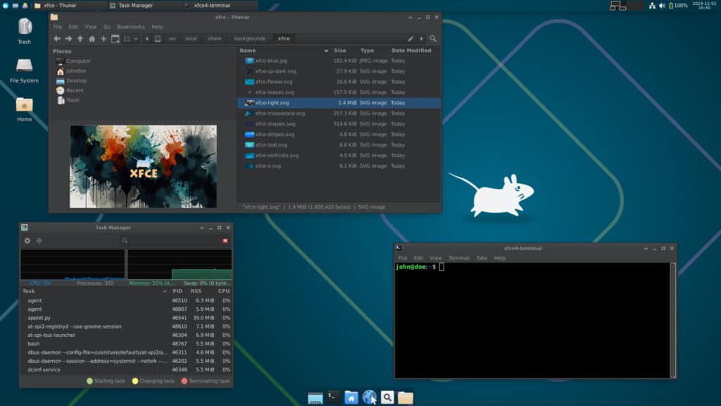 Xfce 4.20 Desktop Environment