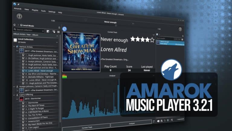 KDE's Amarok 3.2.1 Music Player Brings Better Qt6 Support