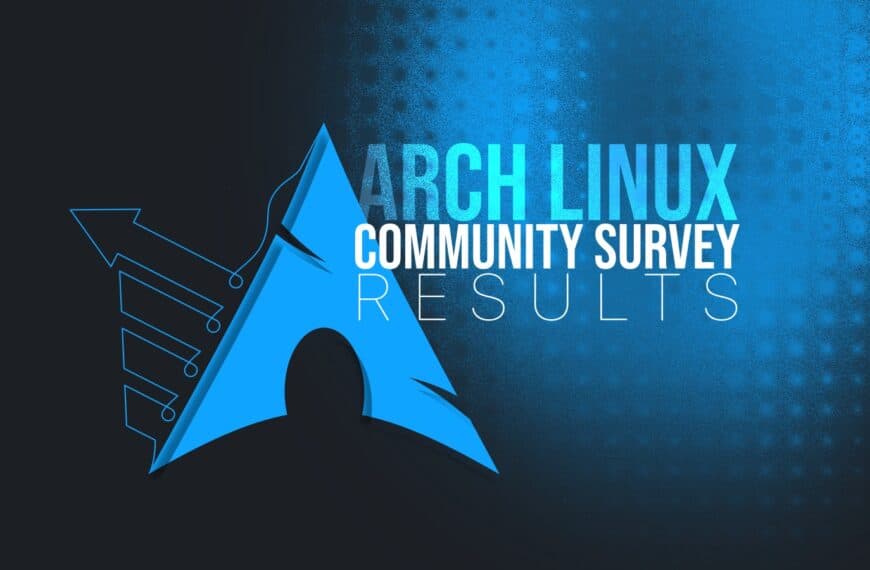 The Arch Linux Community Survey Results Are Here