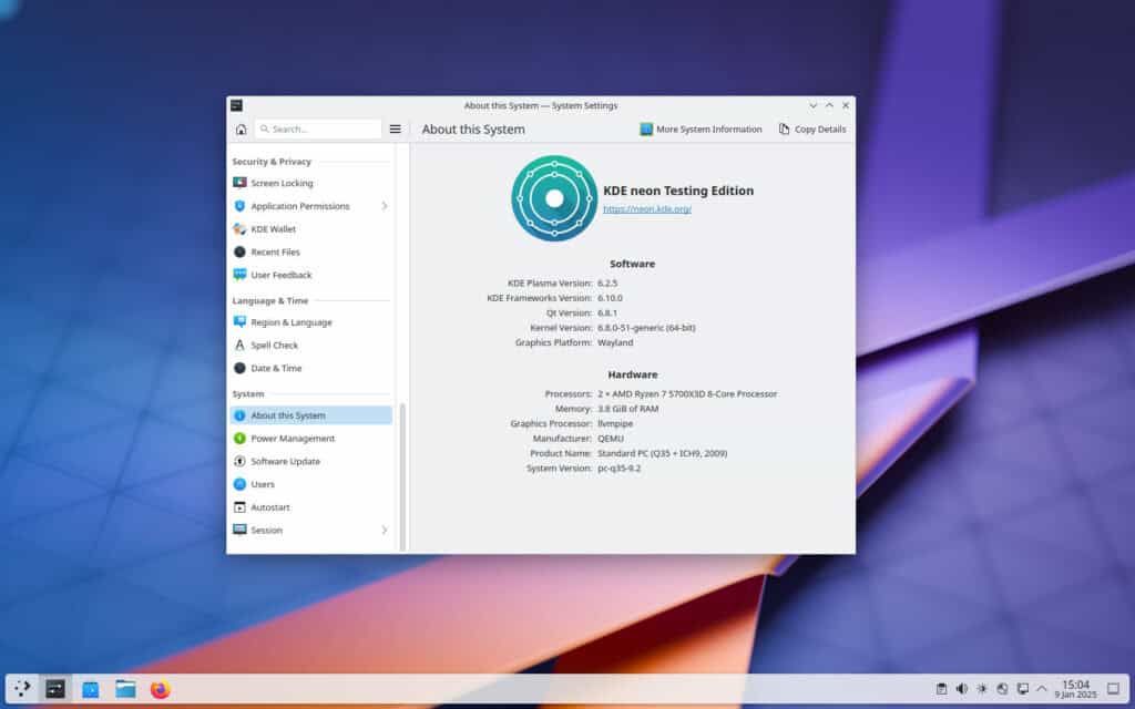 KDE Frameworks 6.10