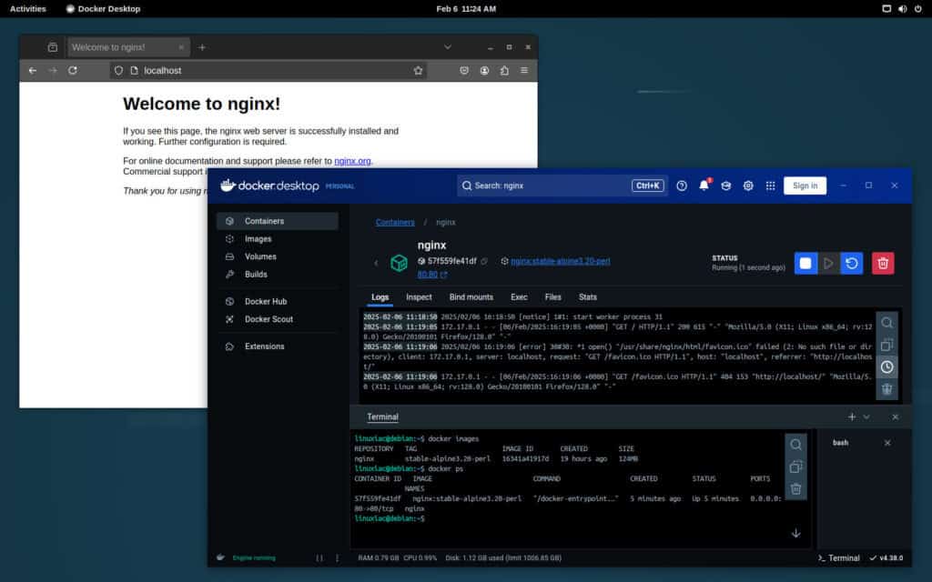 Docker Desktop 4.38