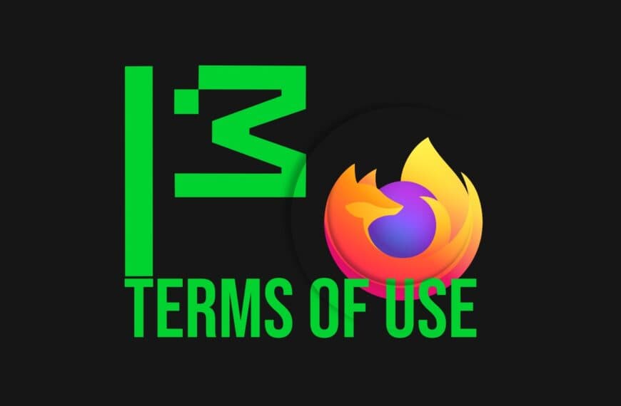 Mozilla Introduces Firefox's First-Ever Terms of Use