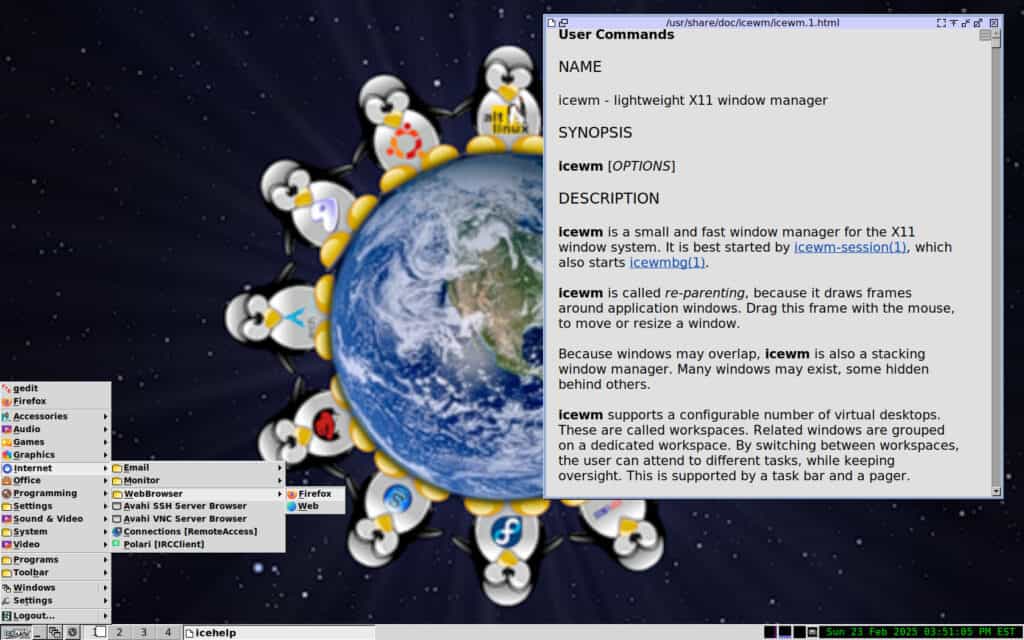 IceWM 3.7 Window Manager