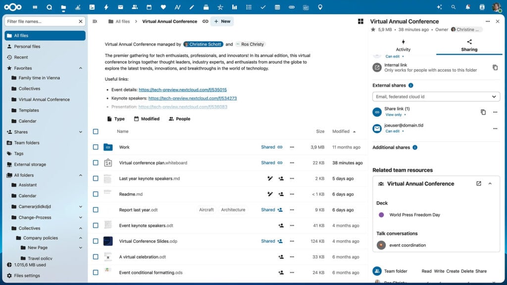 Nextcloud Hub 10