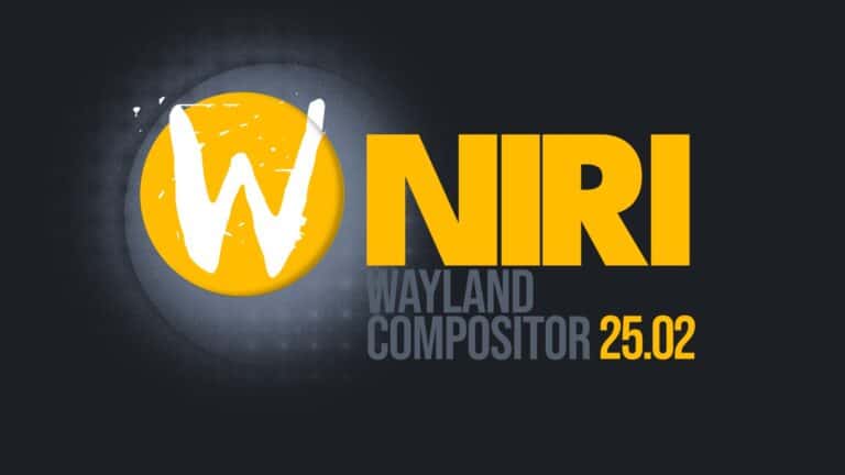 Niri 25.02 Wayland Compositor Brings Tabbed Columns, Shadows, and More