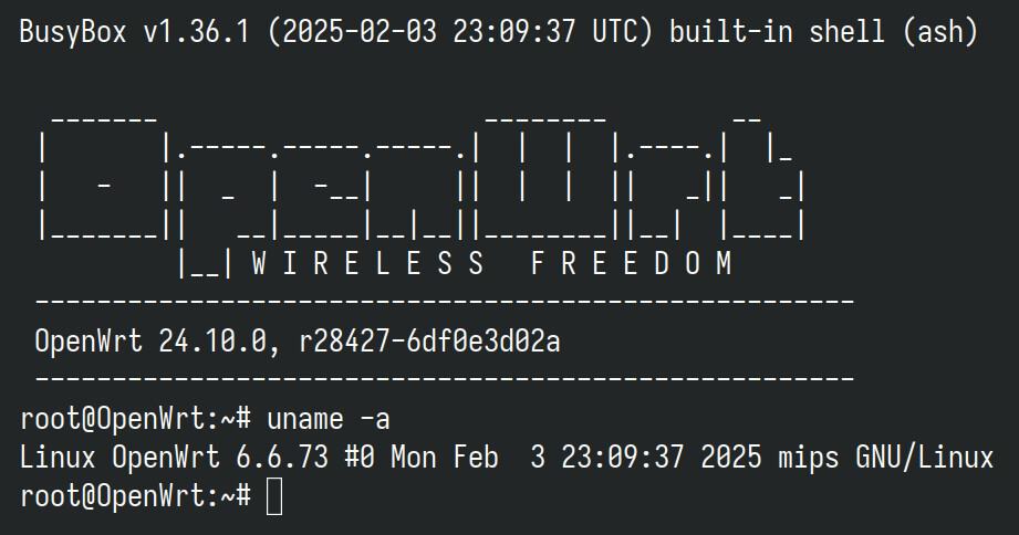 OpenWrt 24.10