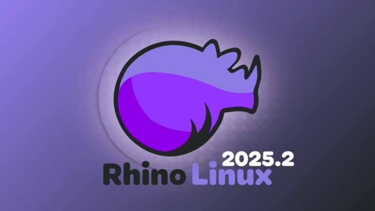 Rhino Linux 2025.2 Brings Stability and Performance Enhancements