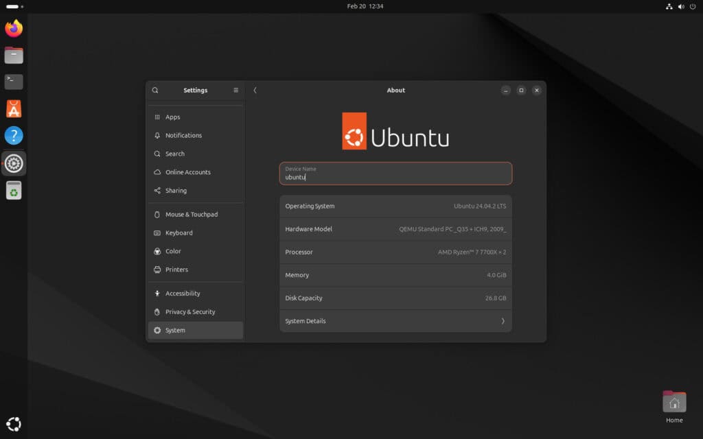 Ubuntu 24.04.2 LTS